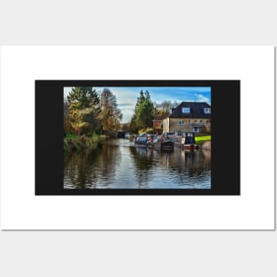 Hungerford Town Wharf And Lock Posters and Art